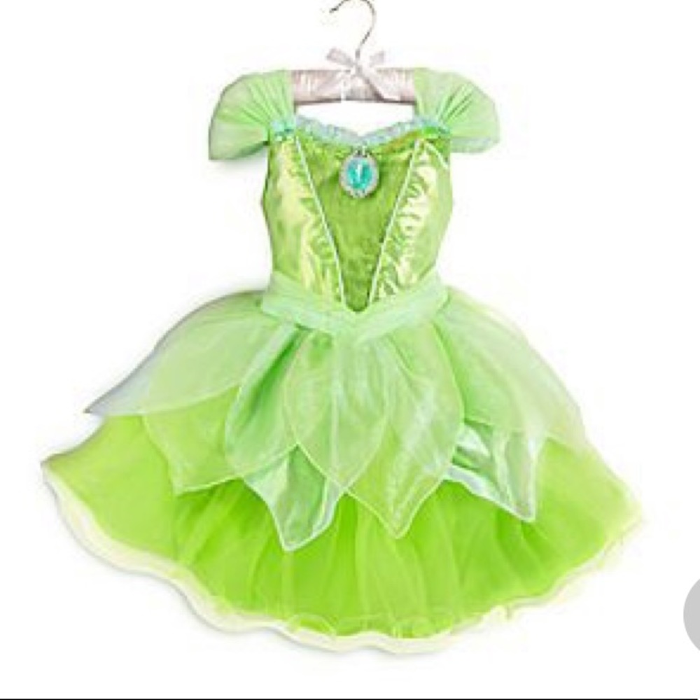 Disney Store Tinkerbell light up costume Sz 4 &5/6